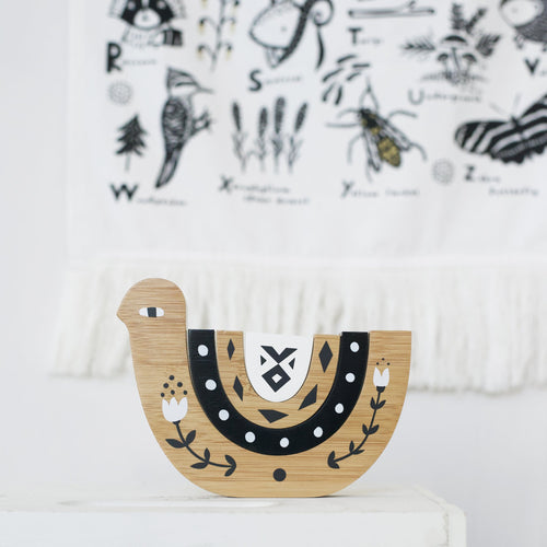 Bamboo Nesting Bird - Cultr. by Created for Culture asianowned aapimarketplace asianownedkids asianownedkidsproducts asianownedbrands