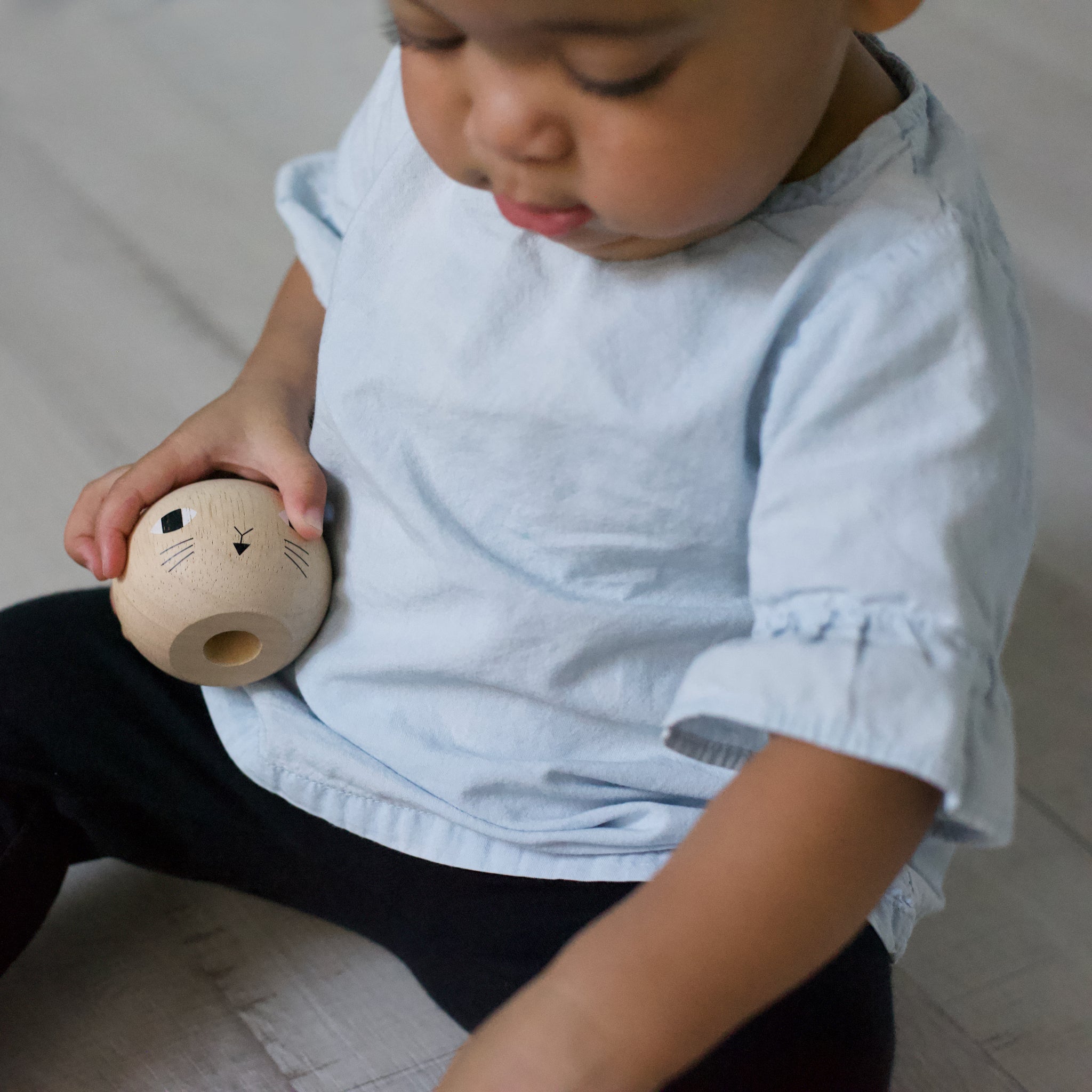 Wood Stacker - Cat - Cultr. by Created for Culture asianowned aapimarketplace asianownedkids asianownedkidsproducts asianownedbrands