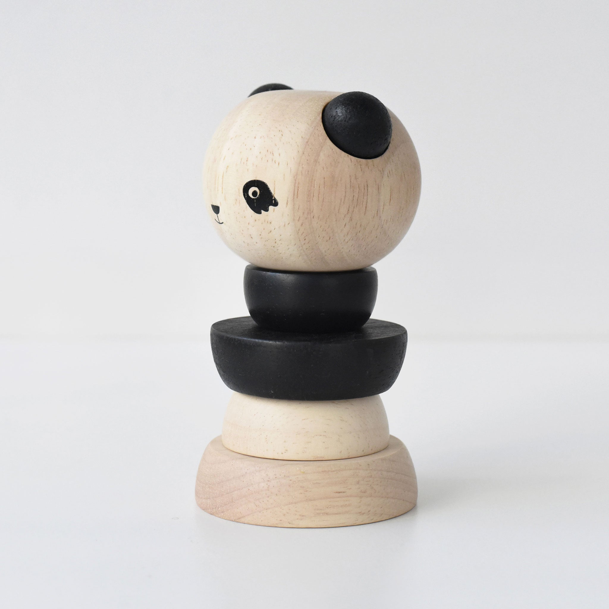 Wood Stacker - Panda - Cultr. by Created for Culture asianowned aapimarketplace asianownedkids asianownedkidsproducts asianownedbrands