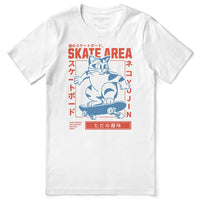 Skate Area Cat T-Shirt - Cultr. by Created for Culture asianowned aapimarketplace asianownedkids asianownedkidsproducts asianownedbrands