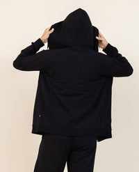 Women's Zip Hoodie in Ink