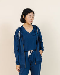 Women's Zip Hoodie in Space