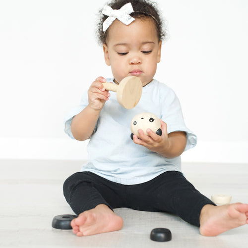 Wood Stacker - Panda - Cultr. by Created for Culture asianowned aapimarketplace asianownedkids asianownedkidsproducts asianownedbrands