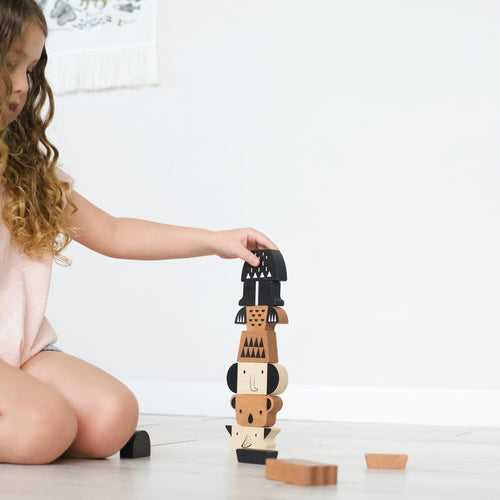 Animal Building Tower - Cultr. by Created for Culture asianowned aapimarketplace asianownedkids asianownedkidsproducts asianownedbrands