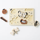 Wooden Tray Puzzle - Bugs - Cultr. by Created for Culture asianowned aapimarketplace asianownedkids asianownedkidsproducts asianownedbrands