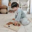 Wooden Tray Puzzle - Woodland Animals - Cultr. by Created for Culture asianowned aapimarketplace asianownedkids asianownedkidsproducts asianownedbrands