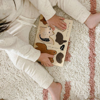 Wooden Tray Puzzle - Woodland Animals - Cultr. by Created for Culture asianowned aapimarketplace asianownedkids asianownedkidsproducts asianownedbrands