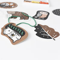 Lacing Cards - Woodland Animals - Cultr. by Created for Culture asianowned aapimarketplace asianownedkids asianownedkidsproducts asianownedbrands