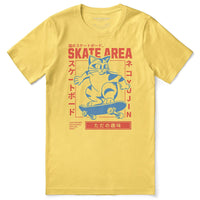 Skate Area Cat T-Shirt - Cultr. by Created for Culture asianowned aapimarketplace asianownedkids asianownedkidsproducts asianownedbrands