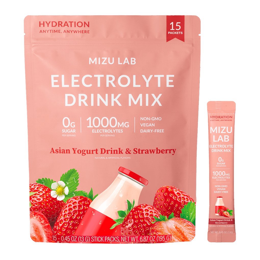Yogurt Drink & Strawberry Electrolytes - Zero Sugar